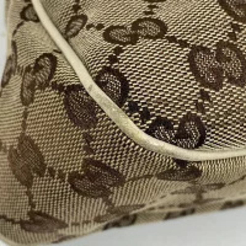 Gucci bag canvas shoulder brown tote GG handbag Brown